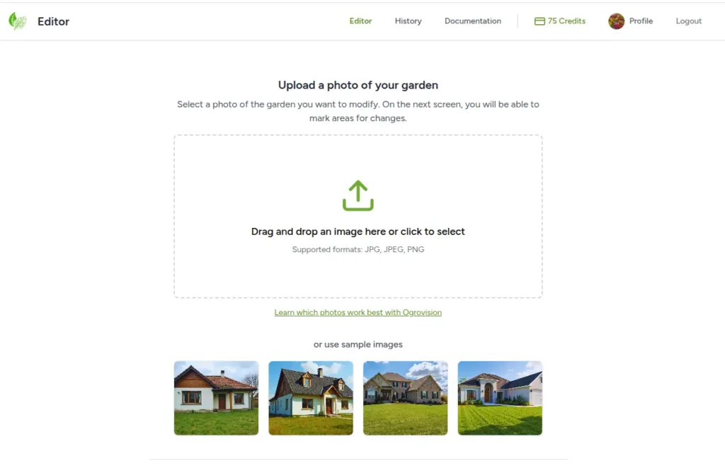 How to Upload a Photo for AI Garden Analysis