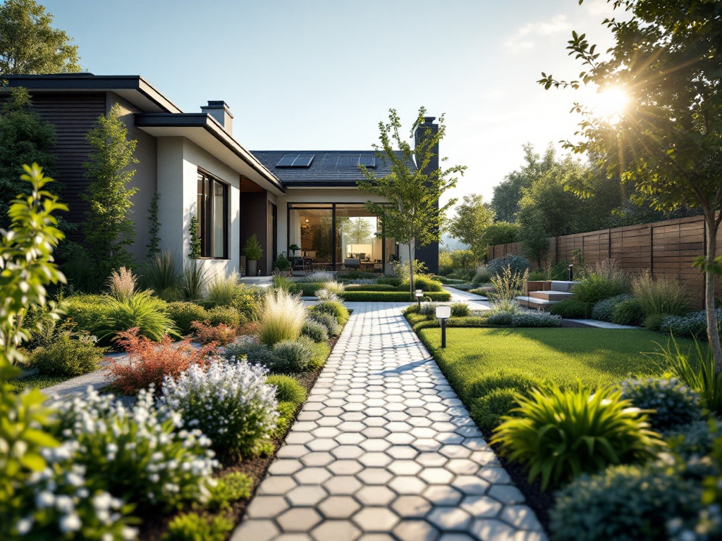 Smart‑Tech Lawn‑Free Landscape