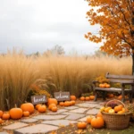 Incorporating ornamental grasses into fall gardens