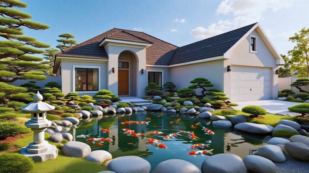 Turn my front yard into a Japanese-style garden.