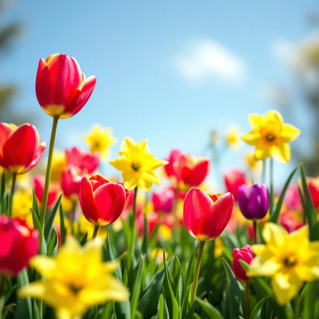 Tulips and daffodils: vibrant spring garden trends for 2025
