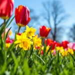 Tulips and daffodils: vibrant spring garden trends for 2025