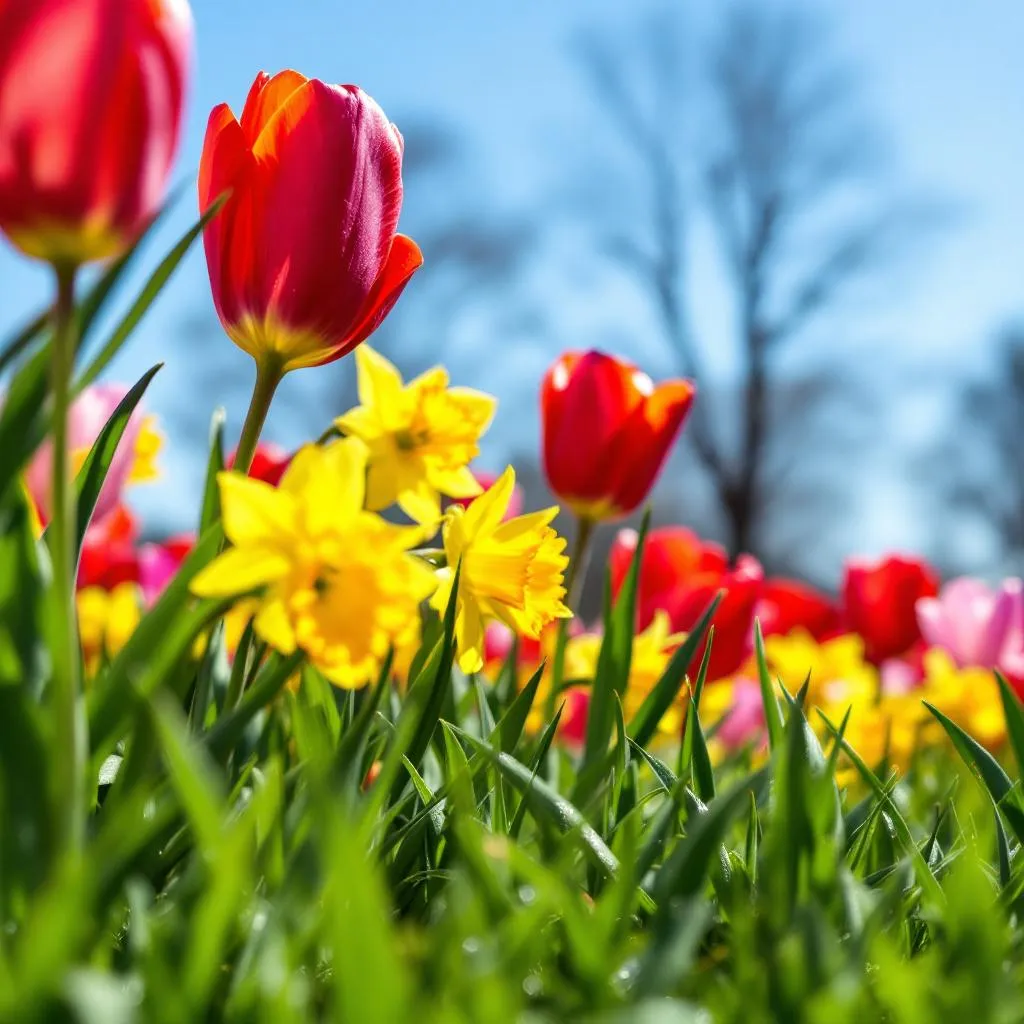 Tulips and daffodils: vibrant spring garden trends for 2025