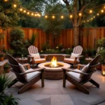 Modern fire pit trends: shapes, materials, and outdoor seating