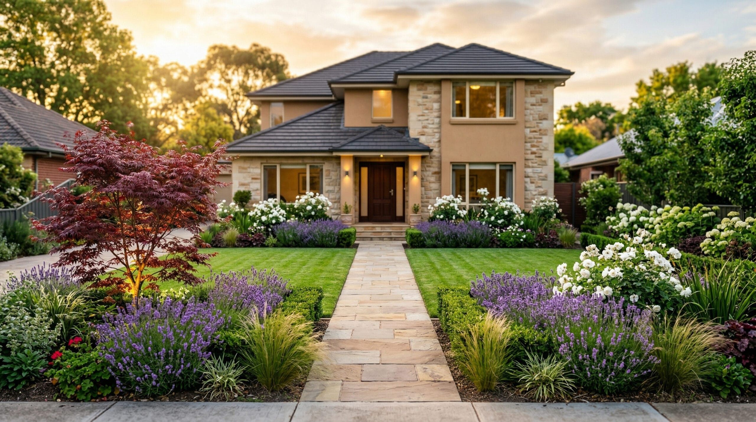 Ogród po transformacji