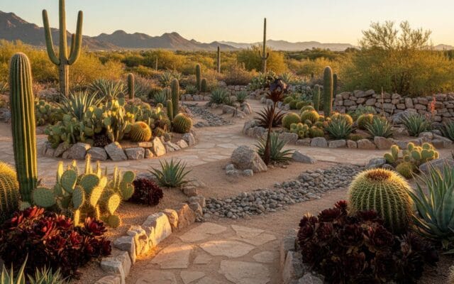 Desert modern garden design in Arizona: Trends and practices