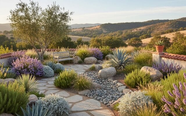 Characteristics and design principles of California-style gardens