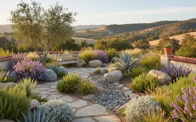 Characteristics and design principles of California-style gardens