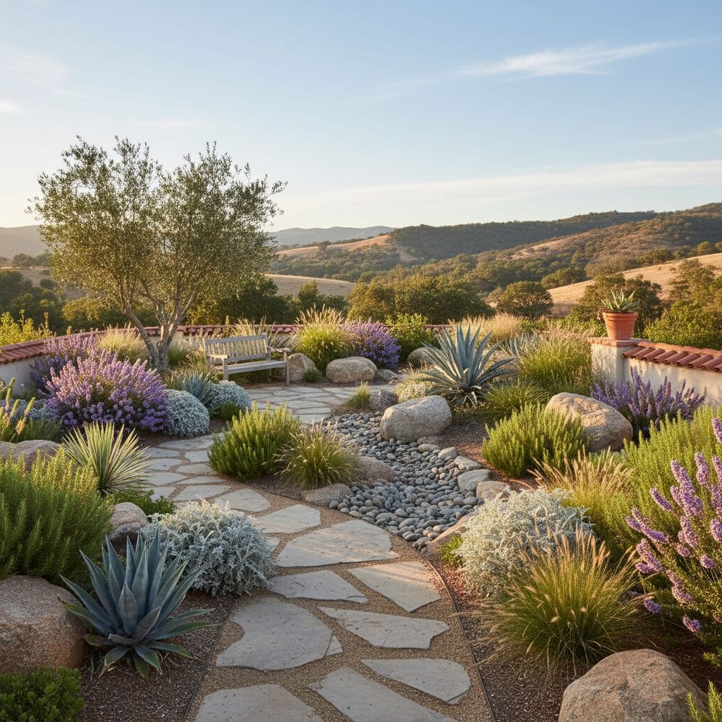 Characteristics and design principles of California-style gardens