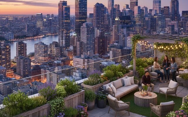 Rooftop gardening trends and their impact on urban development