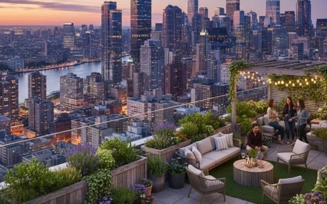 Rooftop gardening trends and their impact on urban development