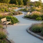 Accessible garden design features for seniors
